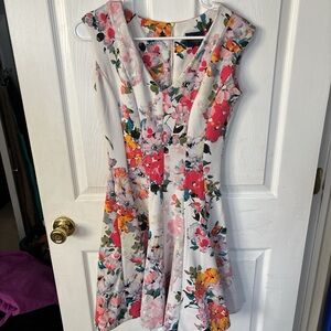 Taylor Multicolor Floral Dress